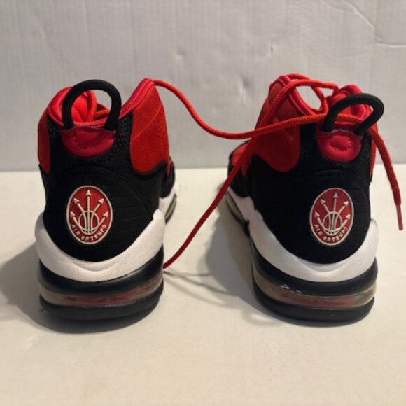 NIKE air max uptempo 95 size 10 red black Retro - Picture 6 of 7